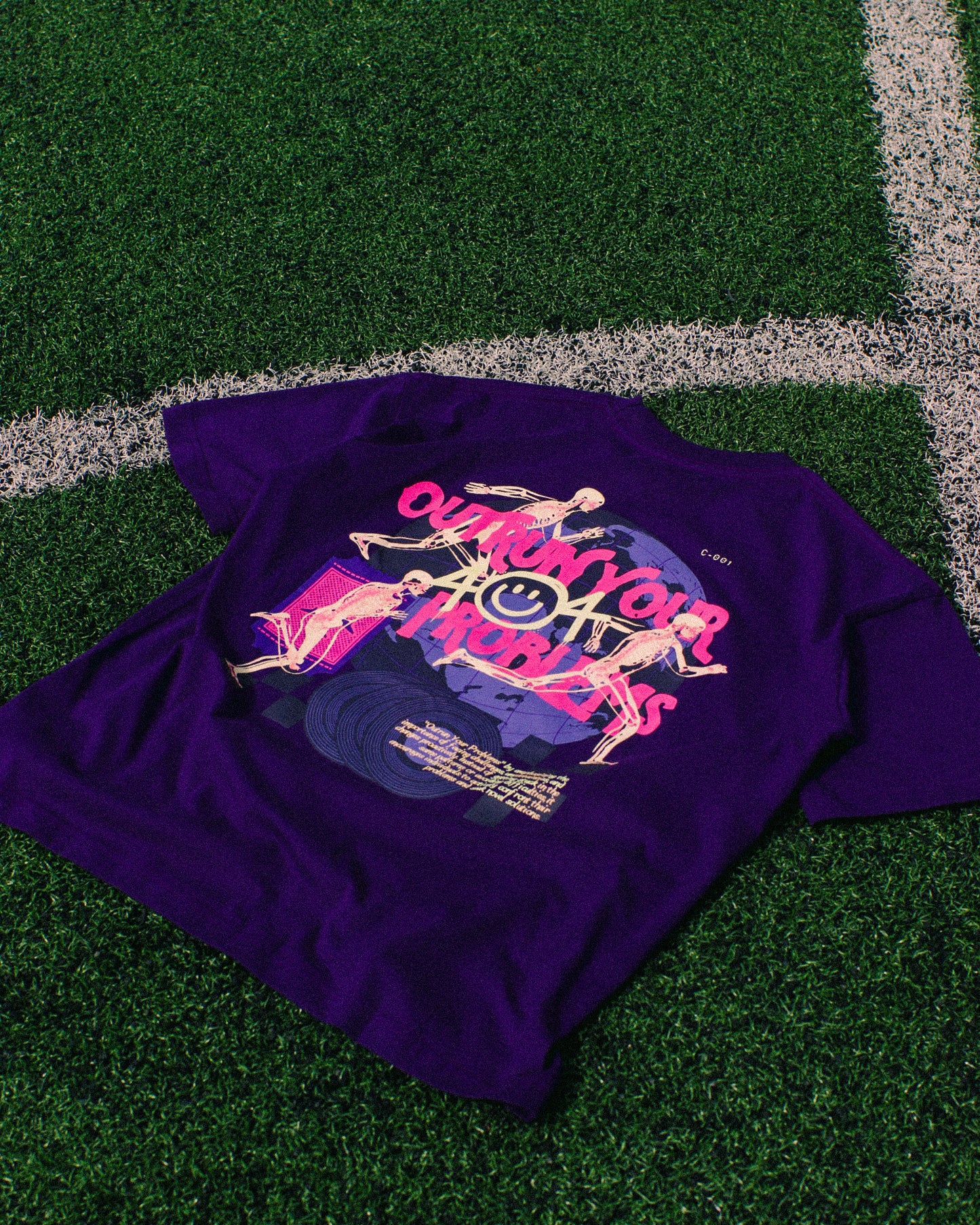 OUTRUN YOUR PROBLEMS TEE