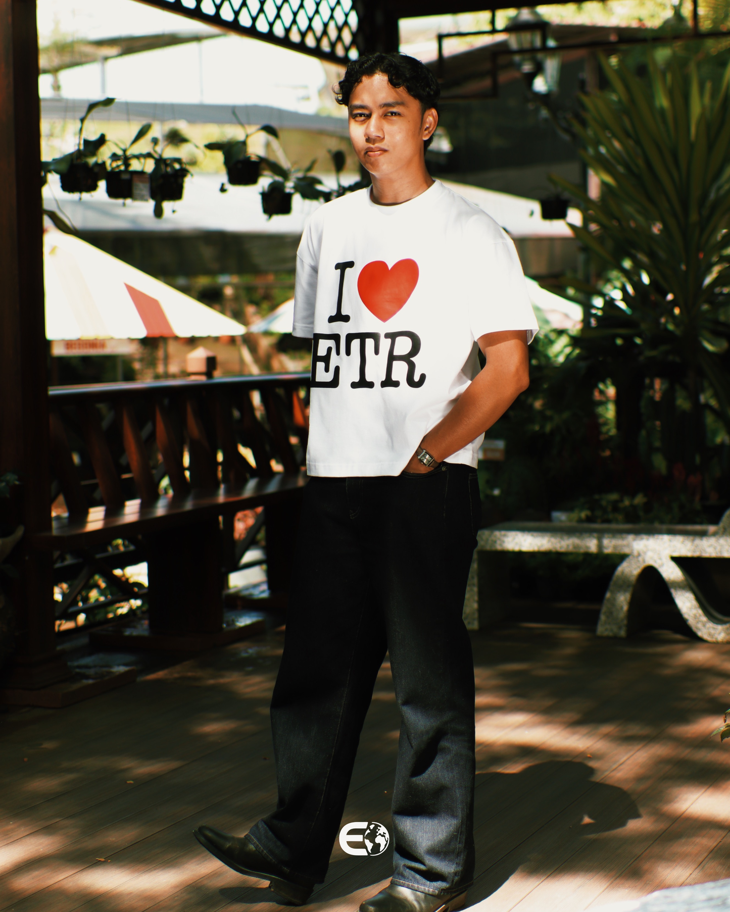 I LOVE ETR TEE
