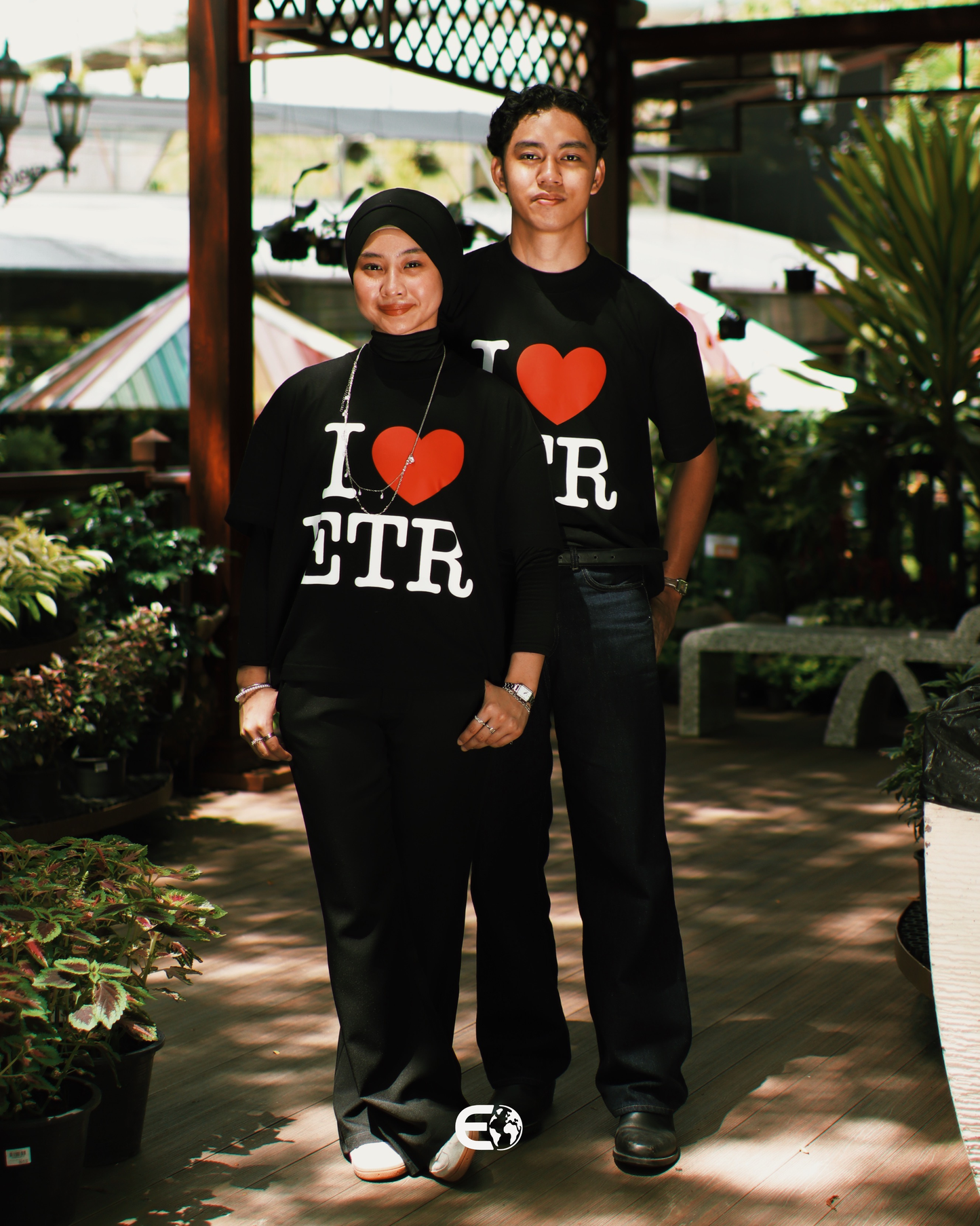I LOVE ETR TEE