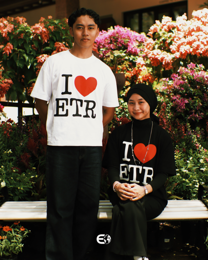 I LOVE ETR TEE